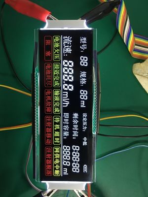 Aangepaste 7 Segmentenlcd het Schermtn HTN VA STN FSTN Segmenten LCD voor de Meter Lcd van de Thermostaatenergie