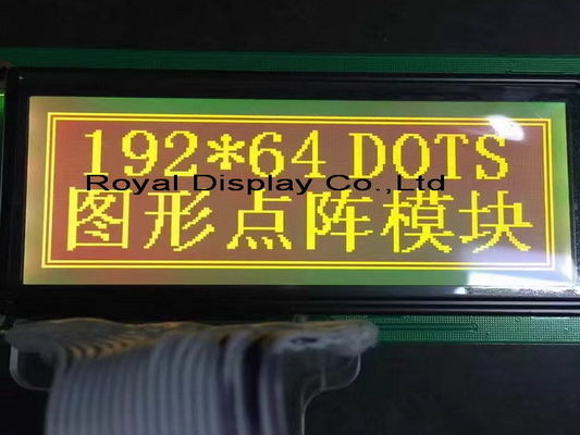 Aangepaste het RADERTJE Grafische LCD van STN/FSTN 192*64 Dots Size Module Monolcd Witte Backlight