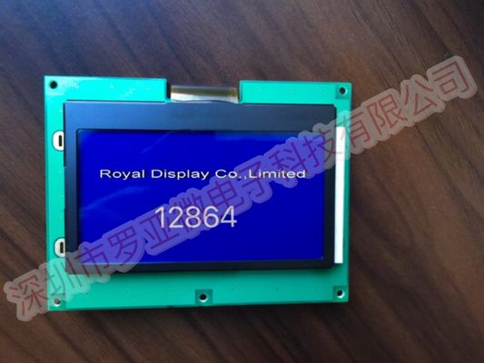 Karakter Dfstn Blauwe COG/COB Backlight 12864 LCD Vertoningsmodule 5V