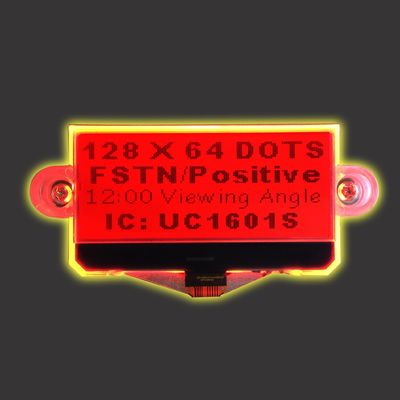 ST7565R SGS FSTN Positieve Transmissive LCD Module128×64 DOT Matrix Cog FPC Lijn