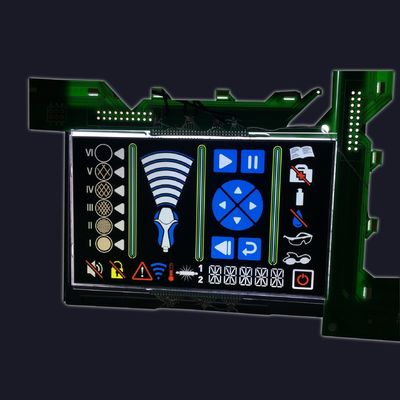 128x64 de punten 3.3V VERVALSEN 7 Segmentlcd de Negatieve Grafische LCD Vertoning van Vertoningsva
