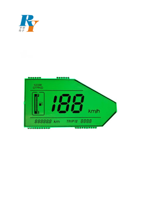 7 segment Aangepaste Tn LCD Vertoning voor het Scherm van de Motorfietssnelheidsmeter