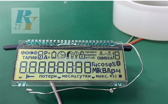 De aangepaste Tn Digitale Meter van het de Batterijwater van Pin Display Lcd For Electronic van het 7 Segmentmetaal