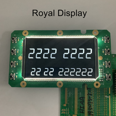 Aangepaste VA LCD-display IPS 7Segment grafische LCD-module met PCB-achtergrondverlichting