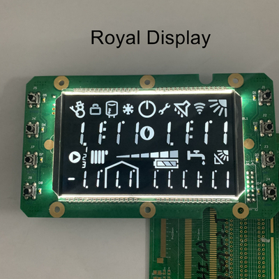 Aangepaste VA LCD-display IPS 7Segment grafische LCD-module met PCB-achtergrondverlichting