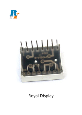 20mm Pixel van de LEIDENE Polariteit 2 van CC Segmentvertoning Cijfer 0,4 Duim Binnen
