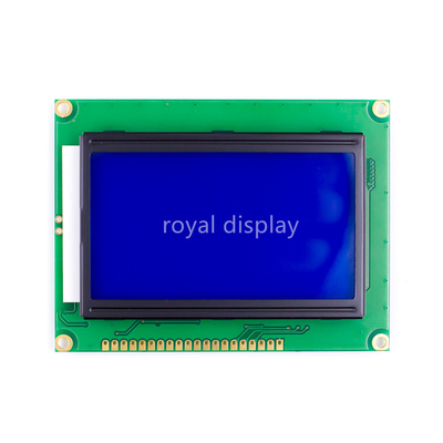 De Vertoning van STN FSTN DFSTN 128x64 Dot Matrix LCD met FPC-Schakelaar