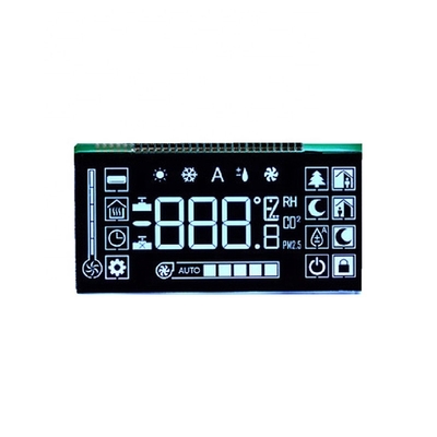 TN Zwart VA Cijfer 7 Segment LCD Zwart-wit voor de Meter van de Watermeter/Energie