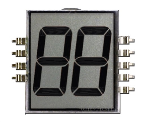Zwart-wit Zeven Segmentlcd van de douanegrootte LCD van het Vertoningsradertje Vertoning TN Positieve LCD