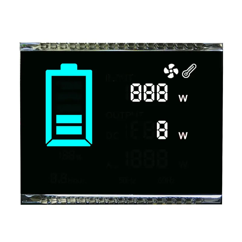Weergeven Grotere Douane VA 7 Segmentvertoning 4 Cijferlcd Vertoning PIN Connect With Backlight