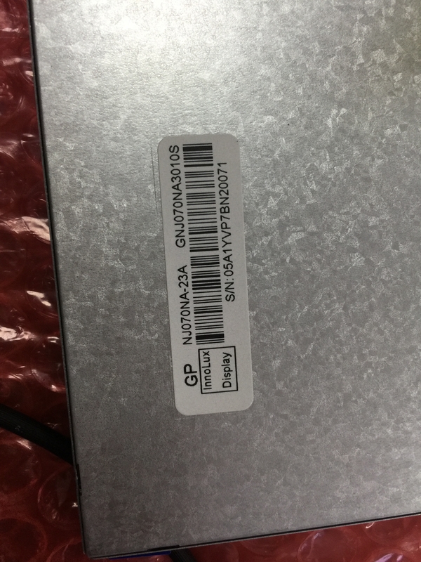 Original Innolux High Resolution 1024X 3 (RGB) X600 Display 7' TFT LCD module