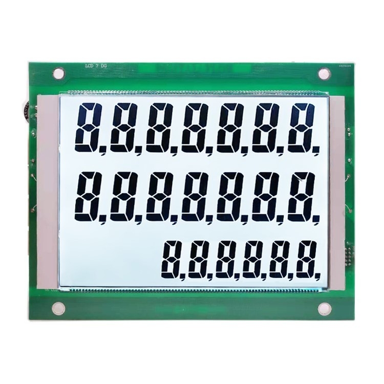 STN Blauwe LCD-module 6H breed temperatuur breed temperatuur brandstofdispenser monitor met PCB
