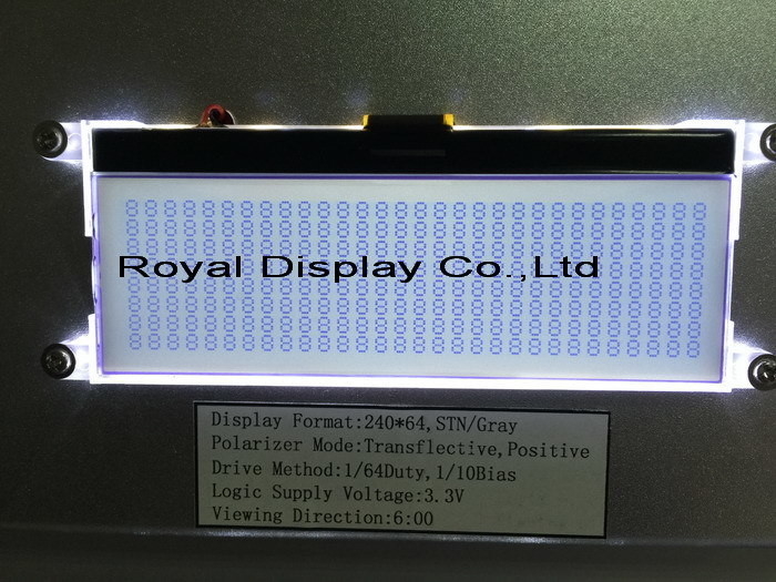 320*64 Stn Grafische LCD-module Grote grootte LC7981 Industrieel display met achtergrondverlichting