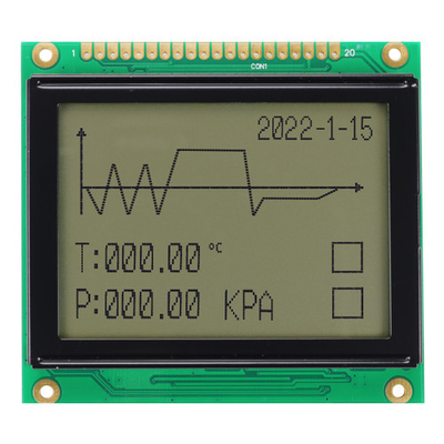 128x64 het zwart-wit de Vertoningsscherm 12864 van 20pin 3.3V FSTN STN Grafische Lcd Module