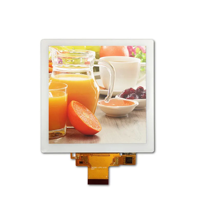 4 duim 720 X 720 Dots Square Lcd Module Ips het Scherm van 4 Duimtft Lcd met CTP
