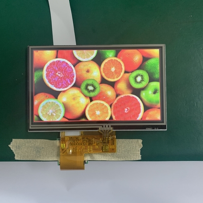 6 O'Clock View 5' TFT LCD 480rgbx272 Dots Display met witte LED achtergrondverlichting