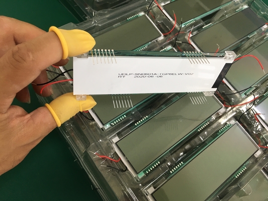 TN-LCD-module voor elektronische schaal transflectief positief monochroom 3.3V