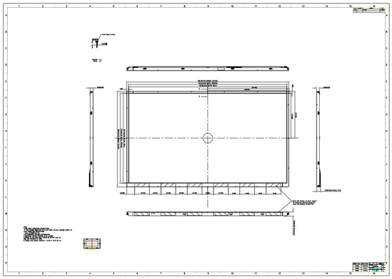 Innolux 21,5 inch G215HCJ-L02 TFT LCD-module 1920*RGB*1080 Zwart 5.0V-scherm