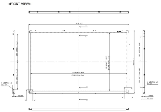 21.5' TFT LCD Full HD LG Display 1920*1080 RGB Free View High Contrast Originele