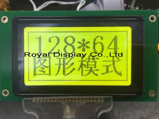 128*64 Grafische LCD-module met achtergrondverlichting met AT0107/AT0108 Driver 20 pin industriële display