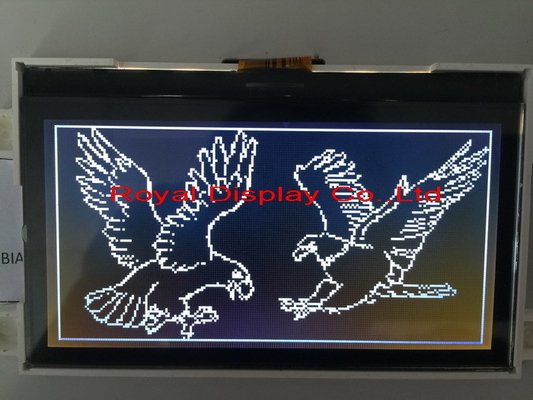 192*48 Grafische LCD-module met achtergrondverlichting AT0107 6H 12H breedtemperatuur industrieel display