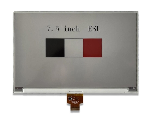 7.5'' 800*480 EPD HINK-E075A89 JD79686BB kleine MOQ voor Elektronisch Schaplabelsysteem