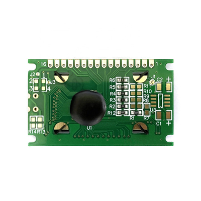 8*1 karakter LCD-module 6H STN Geel-groen Positieve breedte temperatuur met achtergrondverlichting Industrial Display