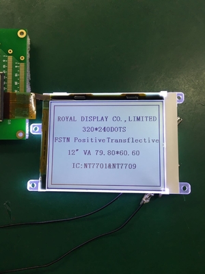 320*240 FSTN Grafische LCD-module RA8835 6H Industrial Display met grote temperatuur