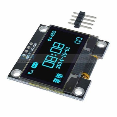 1.3'' 128*64 wit monochroom OLED I2C interface breed temperatuur LCD module