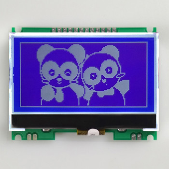 256*128 Wide Temperature Graphic LCD Module Winstar 100% Vervang industrieel scherm