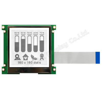 160*160 Grafische FSTN UC1698u Wide Temperature Cog Customized LCD Module