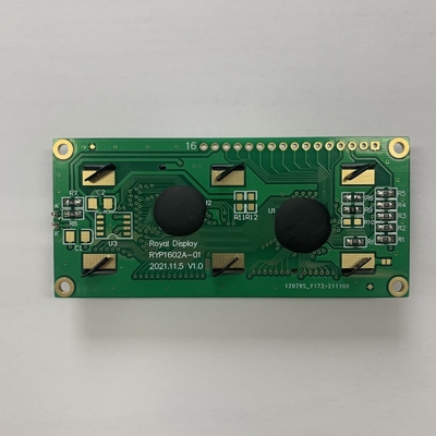 16*2 TN STN karakter LCD-module met industriële toepassing op PCB