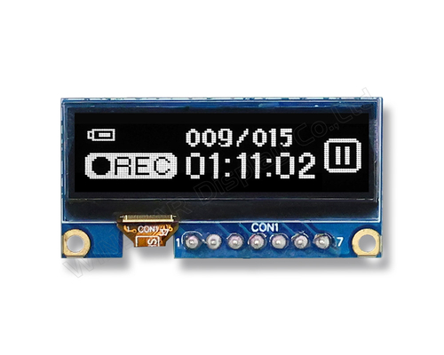1.3' 128*40 Graphic Mono Sh1106 Spi I2c Wide Temperature OLED