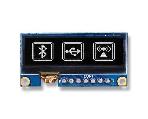 1.3' 128*40 Graphic Mono Sh1106 Spi I2c Wide Temperature OLED