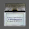 RADERTJE 240160 de Module de Zwart-wit LCD van Fstn Lcd Micro van Vertonings Witte Backlight
