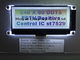 Het Radertjelcd van de douanefstn/stn 240X80 PUNT 3.3V Positieve Transflective ST7529 Vertoning