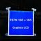 Grafische LCD UC1698u het Radertjefstn DOT Matrix LCD Vertoning Blauwe ROHS ISO van 160*160 60mA