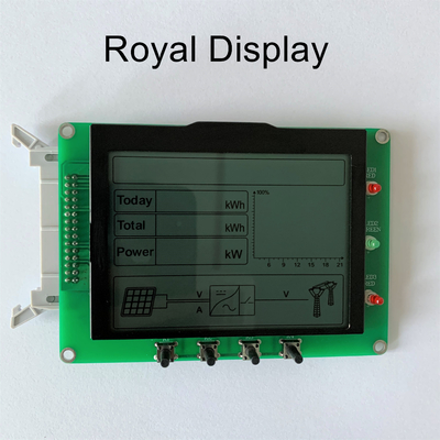 128X16dots pictogramfstn Transflective Positieve 1/65duty 1/9bias Grafische LCD Vertoning