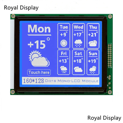 4.7inch 160X128 129*102mm Grafische Matrijslcd Module met Backlight